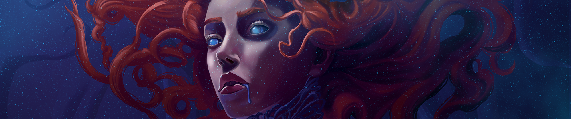 Crimson Curly artwork banner