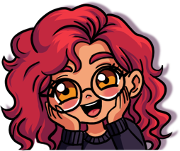 Crimson Curly Avatar