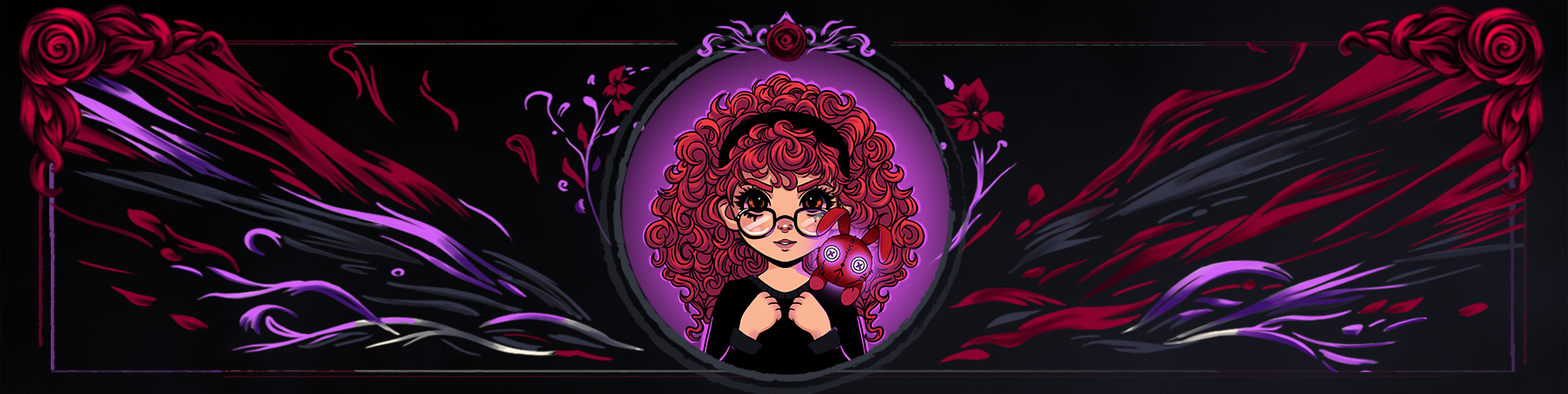 Crimson Curly — Twitch Brand Artist
